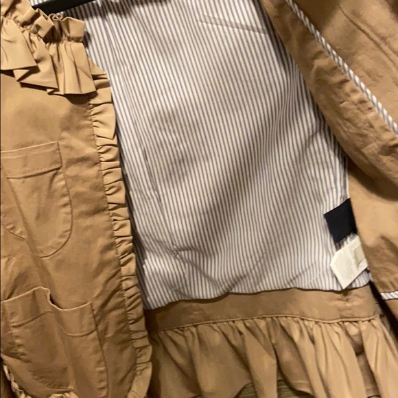 JCrew Ruffle Jacket Blazer size 4 small - Picture 8 of 11